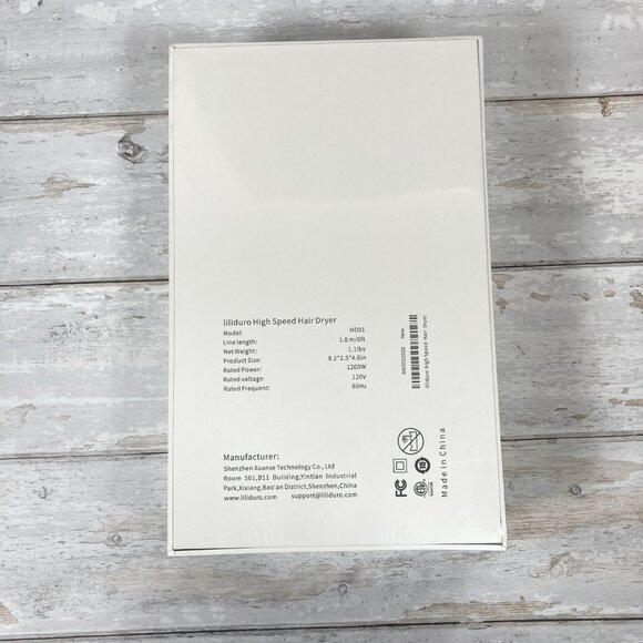 LILIDURO || Mini Hair Dryer- Negative Ionic Blow Dryer - Picture 5 of 5